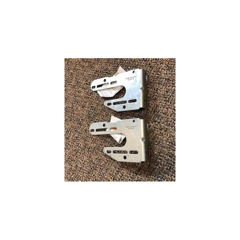 Commercial Garage Door Universal Center Spring Support Anchor Bracket (Pair)