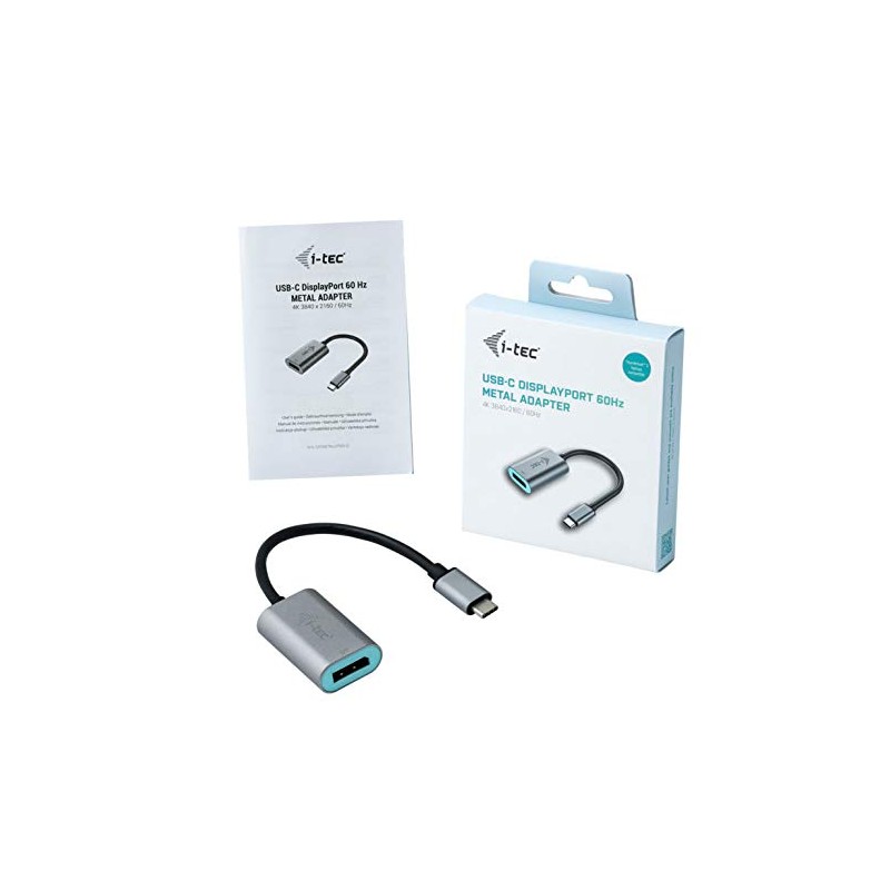 I-Tec Accessories USB-C Metal Display Port Adapter 60Hz