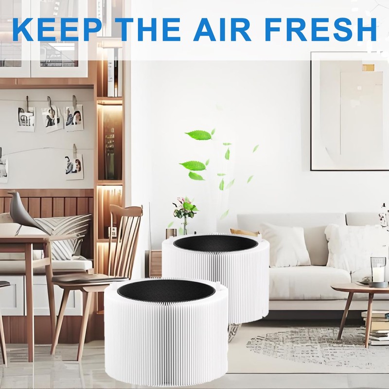 JISIZKY Replacement Air Filter 211i Max Compatible With Blueair Blue