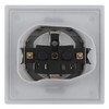 McPower Flair Protective Contact Socket, Pack of 2, Flush-Mounted IP44,