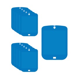 10 Pcs Refill Cartridges for Raid Essentials and for Stem Flying Insect Light Trap, Replacement Glue Card Compatible with Wondercide Indoor Plug-in Blue Light Trap for Fly Bug Mosquito Gnat