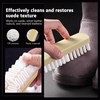 TENOC Suede & Nubuck Brush, Crepe Rubber Shoe Cleaner Tool,