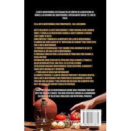  Dieta Mediterránea: Deliciosas Recetas Con Una Guía Fácil Para Perder Peso (Spanish Edition)