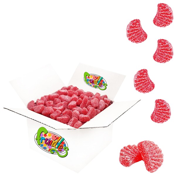 Original Jelly Cherry Slices, Gummi Sweet Confection Candies, Traditional Old Fashioned, Vegan, Gluten-Free (5 Pounds (Bulk))
