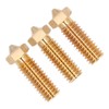 3Pcs Volcano Nozzle Kit Set Brass High Speed Print Head