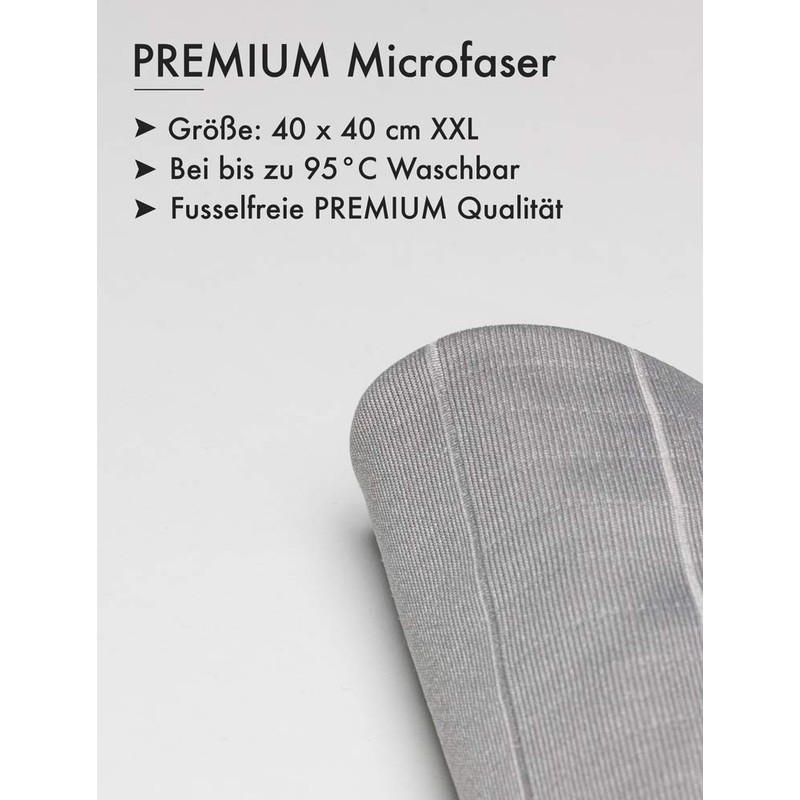 Microfibre Cleaning Cloth for Glasses in Optician Quality, Microfibre Cloth