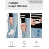 Project-CB Cell Phone Wrist Strap 1,Phone Tether Tab 2,Key Ring×2,Phone