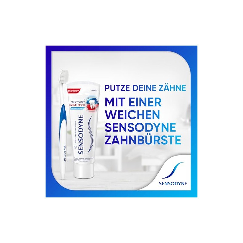 Sensodyne Sensitivity & Gum Toothpaste, 75 ml, Toothpaste for Improved