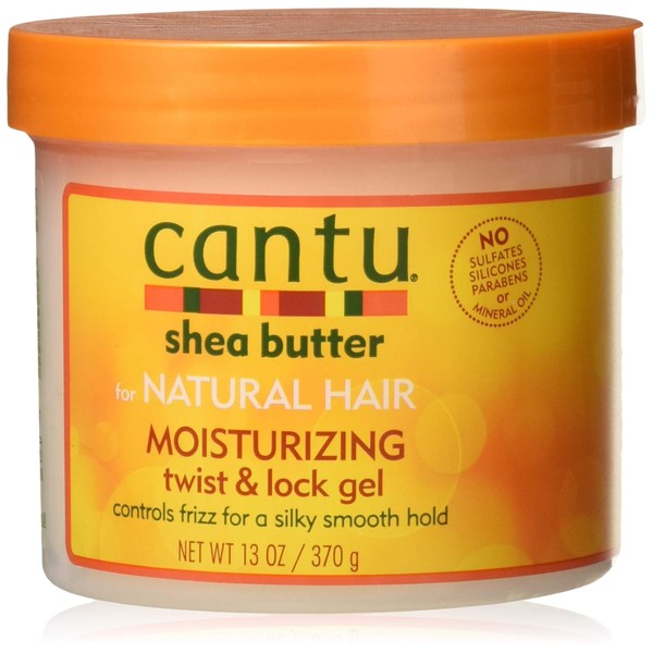 Cantu Shea Butter For Natural Hair Moisturizing Twist & Lock Gel, 13 Ounce
