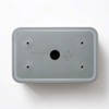 ideaco Compact Tissue Case, Black, Wall Mounted, Screws and Magnets