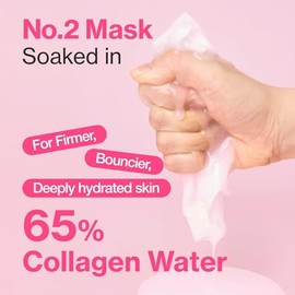 No.2 Rose PDRN Collagen Plumping Sheet Mask (10ea)