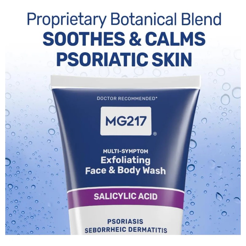 Mg217 Jabón Facial Y Corporal Exfoliante Medicado Para Sínto