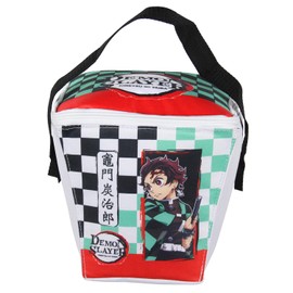 Demon Slayer Tanjiro Kamado Insulated Take Out Lunch Box Bag Tote For Men Women