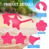 CHRORINE 8/16/24/40 Pairs Rimless Star Shape Sunglasses Transparent Glasses Bulk