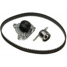 PartCatalog Engine Timing Belt Kit with Water Pump Compatible With Honda Civic 1.6L L4 GAS 1995 1994 1993 1992 P-1336180