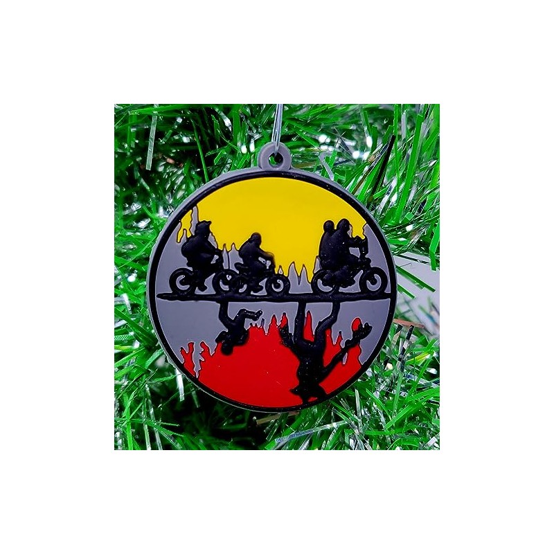 Stranger Themed Upside Down Christmas Ornament (E6)