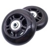2Set OD 80mm Luggage Suitcase Replacement Wheels Axles Repair Wrench