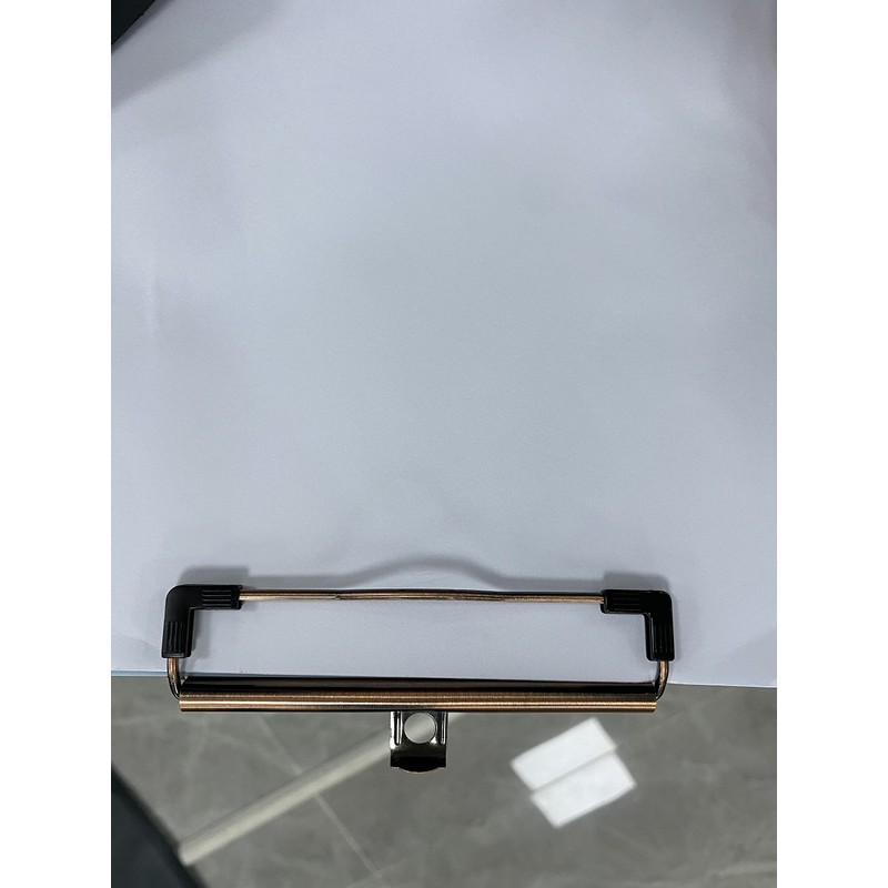 Pastlla 4Pcs Clipboard Clips 4.72" Metal Mountable Clipboard Clamp Hardware