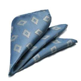 HAVILAH MODE, 41 Patterns, Unique Pocket Square, Patterns, Men's, Formal, Wedding, Stylish, CC 820