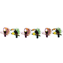 Boland 52573 Toucan Garland, Length 160 cm, Decoration, Hanging Decoration, Party, Summer, Birthday