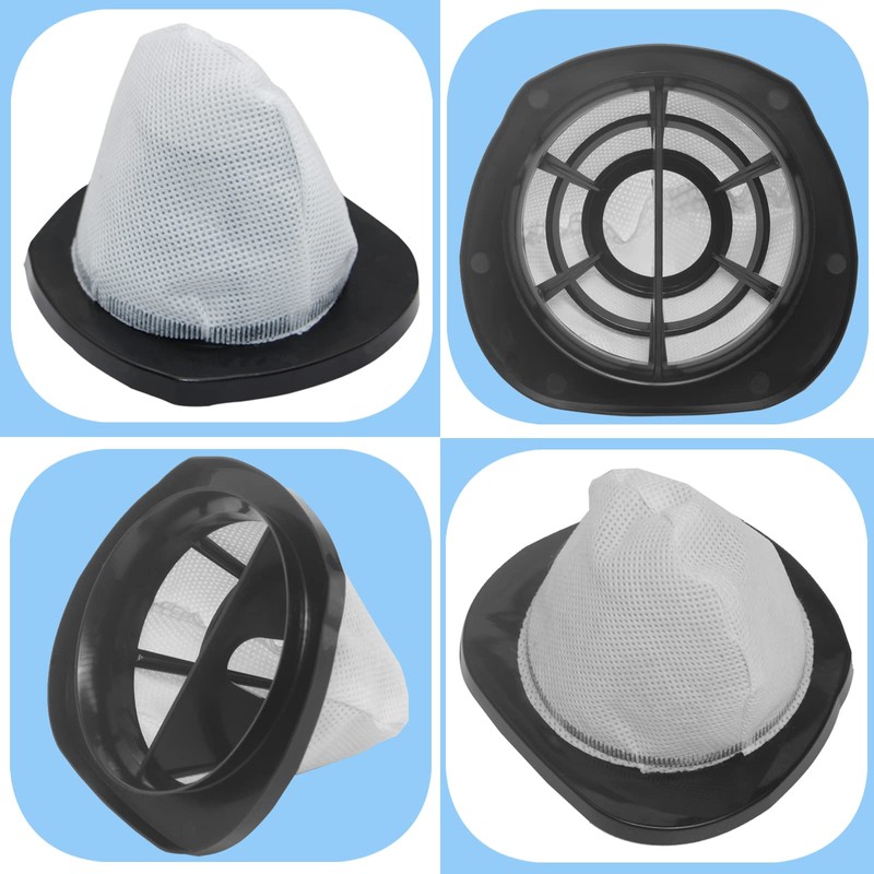 Aolleteau 4 Pack 2030 Vacuum Filters and 4 Pack Foam