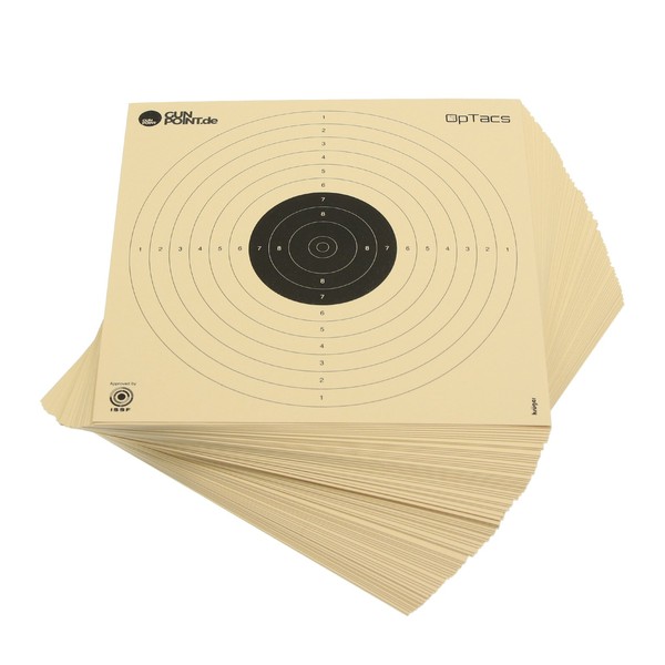 Pack of 100 OpTacs Air Gun Discs 17 x 17