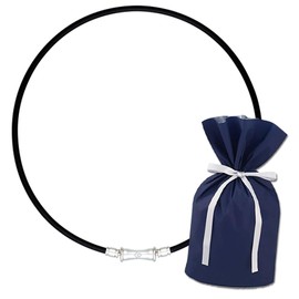 [コラントッテ] 磁気ネックレス TAOネックレス RAFFI 限定 ギフト セット (ブラック×シルバー, LLサイズ(51cm))