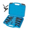 ROTATION 8-Piece Magnetic Screwdrivers Set with Nichrome tip, 4 Phillips
