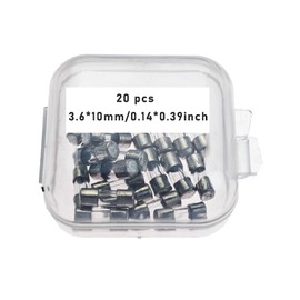 500MA, 0.5A, 500MA Fuse, 500MA 250V, 500MA Mini Fuse, 0.5A Fuse, F500MA 250V Fuse, Fast Mini Glass Fuse 3.6 * 10mm (0.14 * 0.39in) (20Pcs)