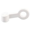 SANEI PR2331F-MW2 Swing Lever, One-Touch Operation, 4 Adapters, White