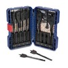 WORKPRO Spade Drill Bits Set Wood 8PC, Flat Wood Drill