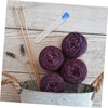 VILLFUL Pcs Embroidery Needles Storage Bottle Big Needles Tube Plastic