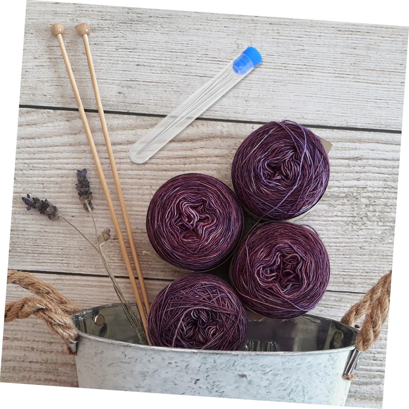 VILLFUL Pcs Embroidery Needles Storage Bottle Big Needles Tube Plastic