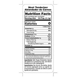 Badia Meat Tenderizer, 2 Pound (Pack of 6)