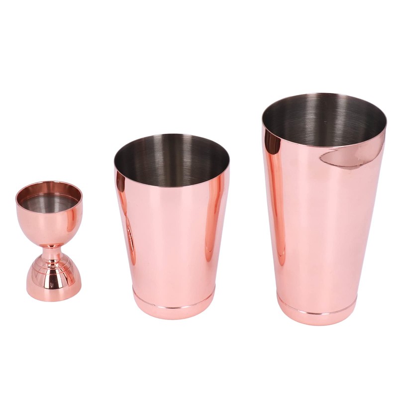 Lybunair 11 PCS Spotless Steel Cocktail Making Set, Complete Mixing
