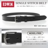 Edwin 0111175 Men's Belt, 1.2 inches (30 mm), 45.7 inches