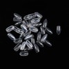 Sethexy Short Oval False Nails 500Pcs 10Sizes Full Cover Art