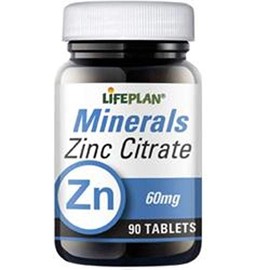 Lifeplan Zinc Citrate 90 Tablets