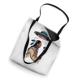 Peace Pipe to the Pleiades: First Nations, First Contact Tote Bag