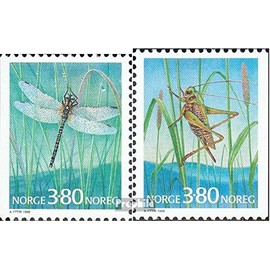 Prophila Collection Norway 1275-1276 (complete edition) 1998 insects (stamps for collectors) invertebrates animals other
