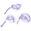 3pcs Cat Dog Muzzle AntiBite Cat Mouth Cover Breathable Transparent
