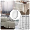 Pack of 8 Magnets Shower Curtain Weights Curtain Weights Round