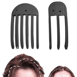 BOPRKTM Pack of 2 Volume Hair Clips Hair Bangs Clip Volume Clip for Hairline Fluffy Styling Aid for Voluminous Hairstyles Hair Root Lifting Clips for All Hair Types
