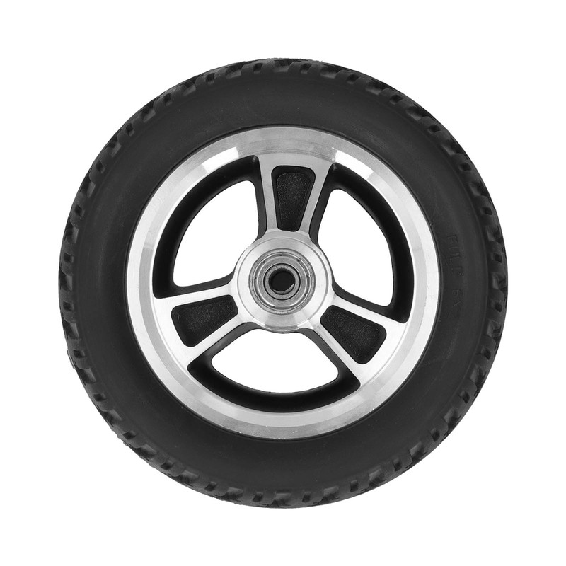 6in Wheelchair Wheel Light Sturdy Aluminum Alloy Hub Quiet Anti