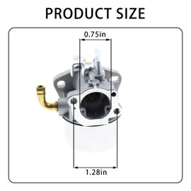 591925 Carburetor with Air Filter for 698475 698479 693518 Engine Motor Powered Chipper Craftsman Tiller
