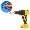 Oreilet Cordless Rivet Gun, 3.2‑4.8mm Brushless Portable Electric Rivet Tool,