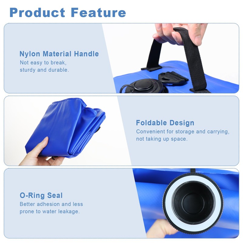 4 Pack Canopy Water Weight Bag, 88 LBS Water Tent