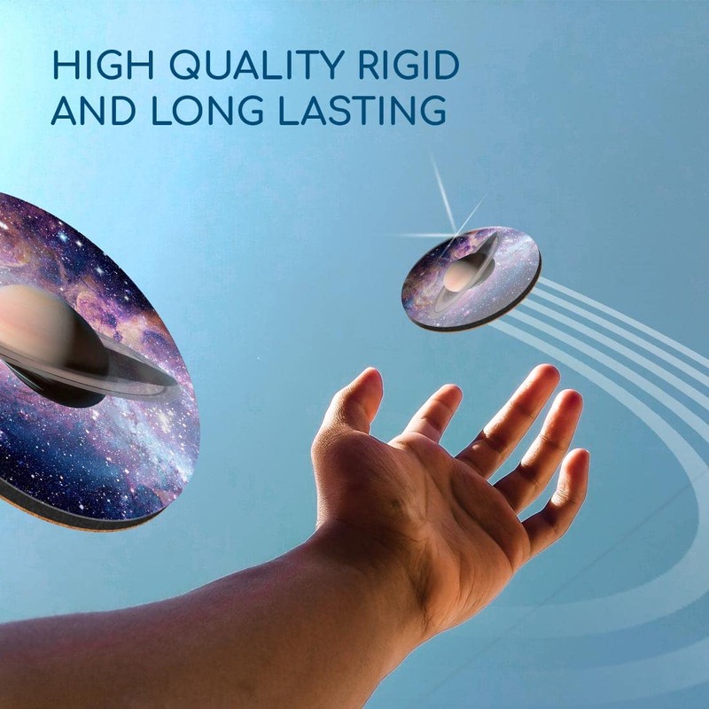 1 x Round Coaster - Saturn Planet Rings Space NASA