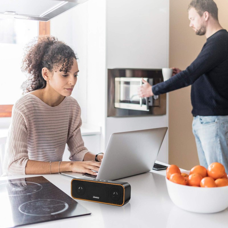 Bluetooth Speaker, IPX7 Waterproof, Bath, Wireless Speaker, Stereo, Portable Speaker,