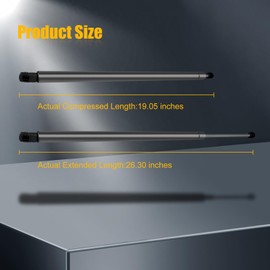 Lift Supports Struts Shocks, Liftgate Lift Supports Fit for Chrysler Town & Country 2008-2015 for Dodge Grand Caravan 2008-2015 6124,Pack of 2